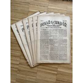 Pekař a cukrář, ročník XXXII., číslo 1-24/1921. Časopis československého dělnictva pekařského, cukrářského a příbuzných odborů (noviny)