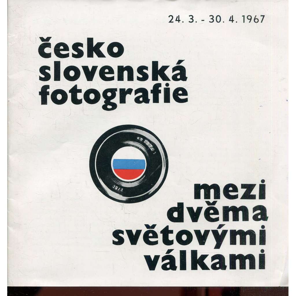 Československá fotografie mezi dvěma světovými válkami (katalog výstavy)