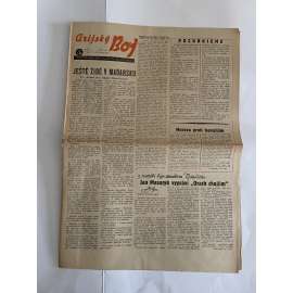 Arijský boj, ročník V., číslo 46/1944 - Ústřední list protižidovské ligy [časopis kolaborantů, nacismus, antisemitismus, protižidovské, Židé]