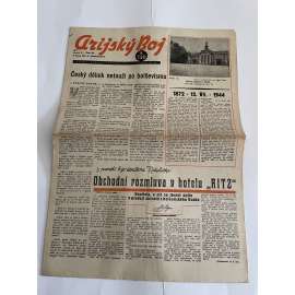 Arijský boj, ročník V., číslo 29/1944 - Ústřední list protižidovské ligy [časopis kolaborantů, nacismus, antisemitismus, protižidovské, Židé]