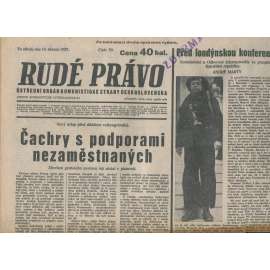Rudé právo (10.3.1937) - 1. republika, staré noviny