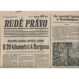 Rudé právo (2.4.1937) - 1. republika, staré noviny