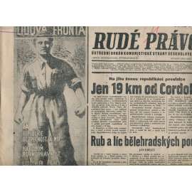 Rudé právo (4.4.1937) - 1. republika, staré noviny
