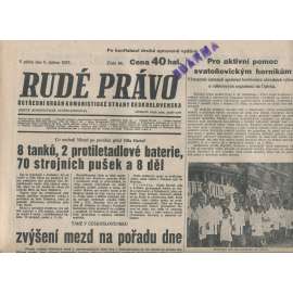Rudé právo (9.4.1937) - 1. republika, staré noviny