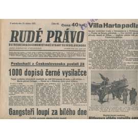 Rudé právo (10.4.1937) - 1. republika, staré noviny