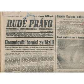 Rudé právo (17.4.1937) - 1. republika, staré noviny