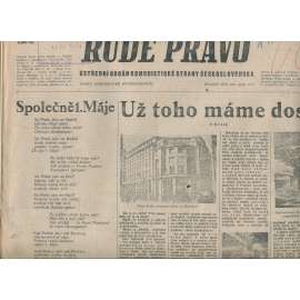 Rudé právo (18.4.1937) - 1. republika, staré noviny