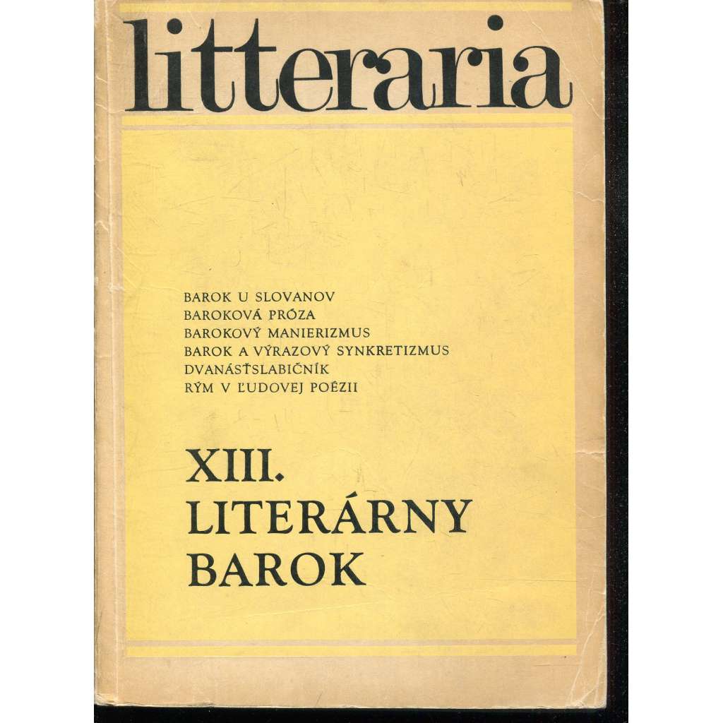 Literárny barok (text slovensky)