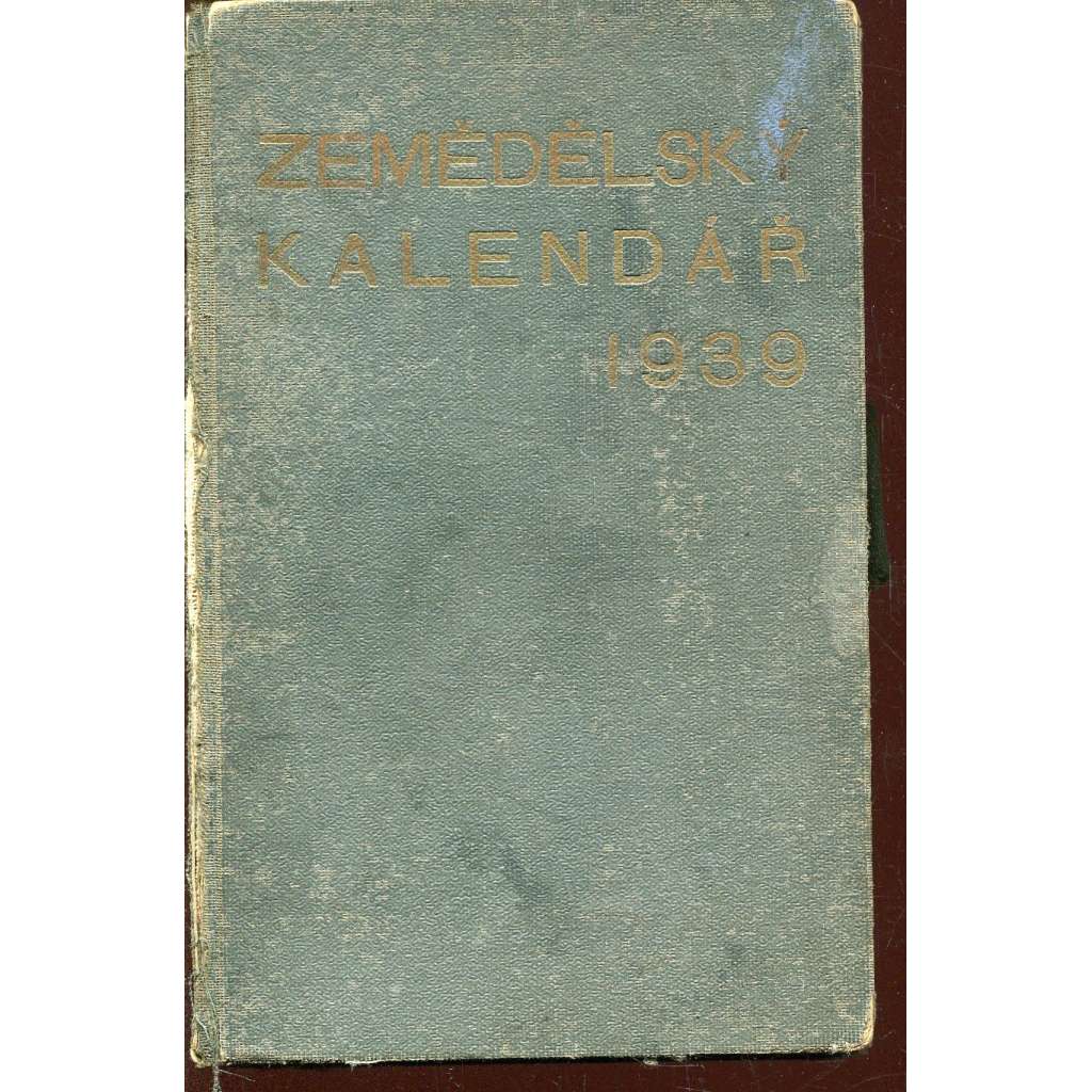 Zemědělský kalendář 1939