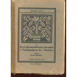 Prvé shromaždenia národné v Turčianskom Sv. Martine I. (text slovensky) - Slovensko