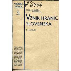 Vznik hraníc Slovenska (text slovensky) - Slovensko