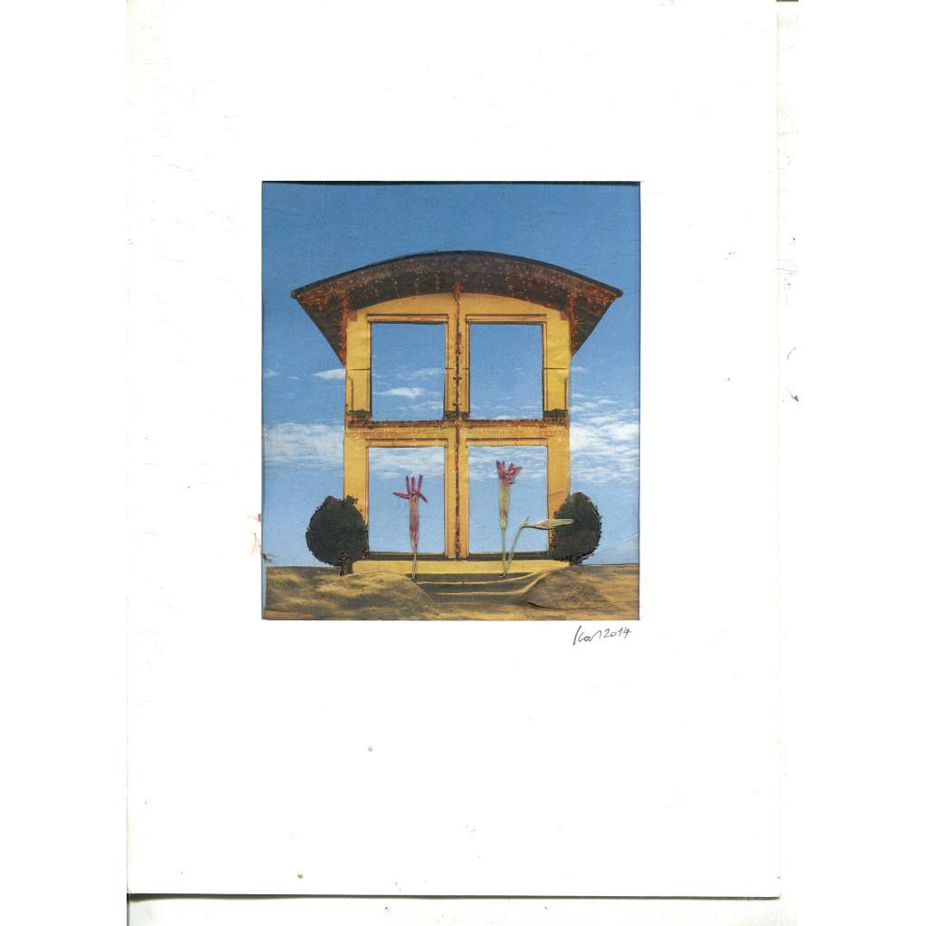 V písečných dunách, koláž (Jaroslav Koch) - 2014