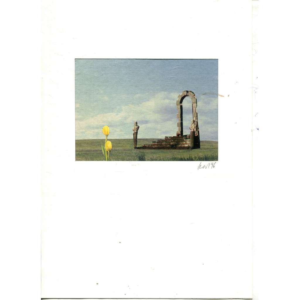 Ztracená brána, koláž (Jaroslav Koch) - 1996