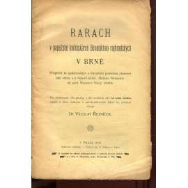 Rarach v papežské knihtiskárně Benediktinů rajhradských v Brně (Božena Němcová)
