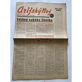 Arijský boj, ročník III., číslo 43/1942 - Ústřední list protižidovské ligy [časopis kolaborantů, nacismus, antisemitismus, protižidovské, Židé]