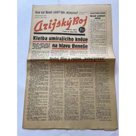 Arijský boj, ročník III., číslo 7/1942 - Ústřední list protižidovské ligy [časopis kolaborantů, nacismus, antisemitismus, protižidovské, Židé]