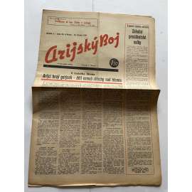 Arijský boj, ročník II., číslo 23/1941 - Ústřední list protižidovské ligy [časopis kolaborantů, nacismus, antisemitismus, protižidovské, Židé]
