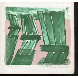 Plot, linořez (František Hodonský) 1988