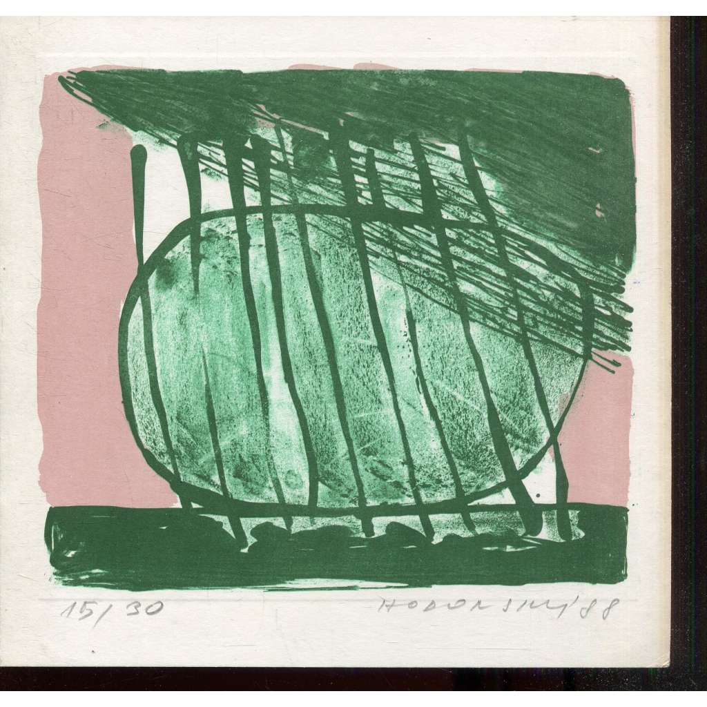 Balvan, linořez (František Hodonský) 1988