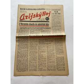 Arijský boj, ročník III., číslo 4/1942 - Ústřední list protižidovské ligy [časopis kolaborantů, nacismus, antisemitismus, protižidovské, Židé]