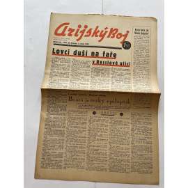 Arijský boj, ročník III., číslo 30/1942 - Ústřední list protižidovské ligy [časopis kolaborantů, nacismus, antisemitismus, protižidovské, Židé]