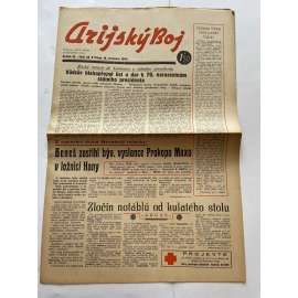 Arijský boj, ročník III., číslo 28/1942 - Ústřední list protižidovské ligy [časopis kolaborantů, nacismus, antisemitismus, protižidovské, Židé]