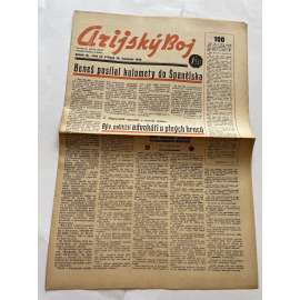 Arijský boj, ročník III., číslo 47/1942 - Ústřední list protižidovské ligy [časopis kolaborantů, nacismus, antisemitismus, protižidovské, Židé]