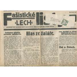 Fašistické listy, ročník III., číslo 49/1933. Oficiální list Národní obce fašistické (noviny, pravicová literatura, 1. republika)