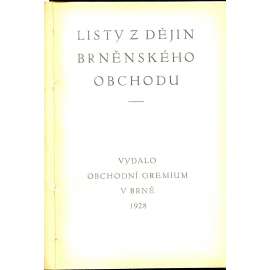 Listy z dějin brněnského obchodu (Brno)