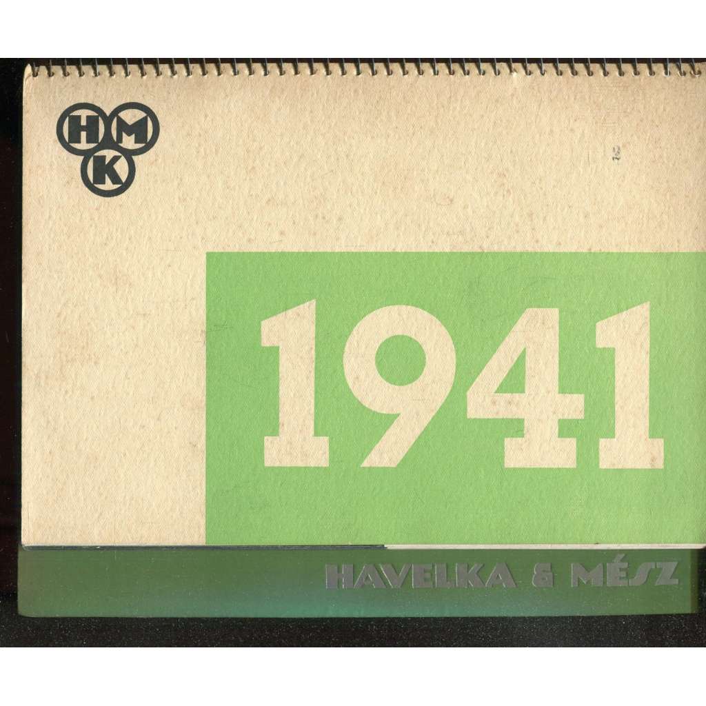 Kalendář 1941. Havelka a Mész