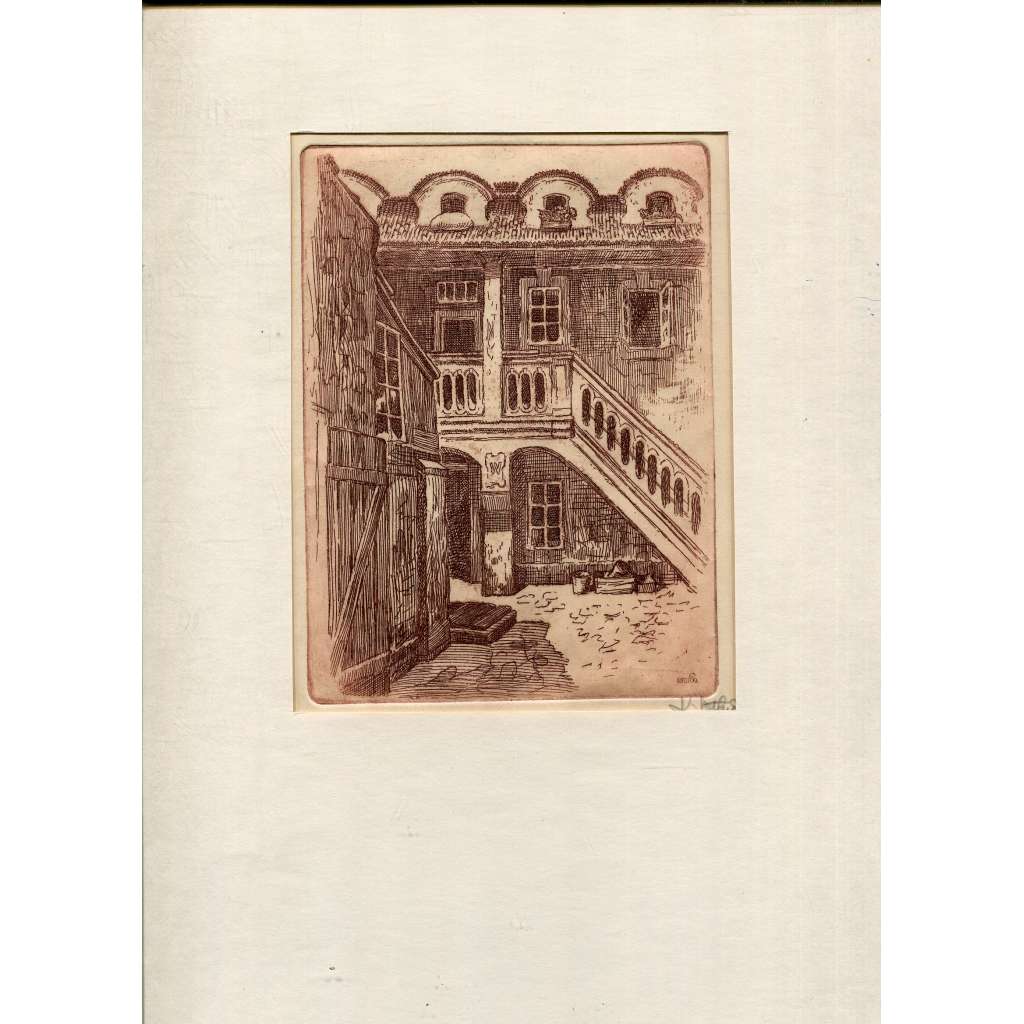 Praha, Podskalí, lept (Karel Votlučka)