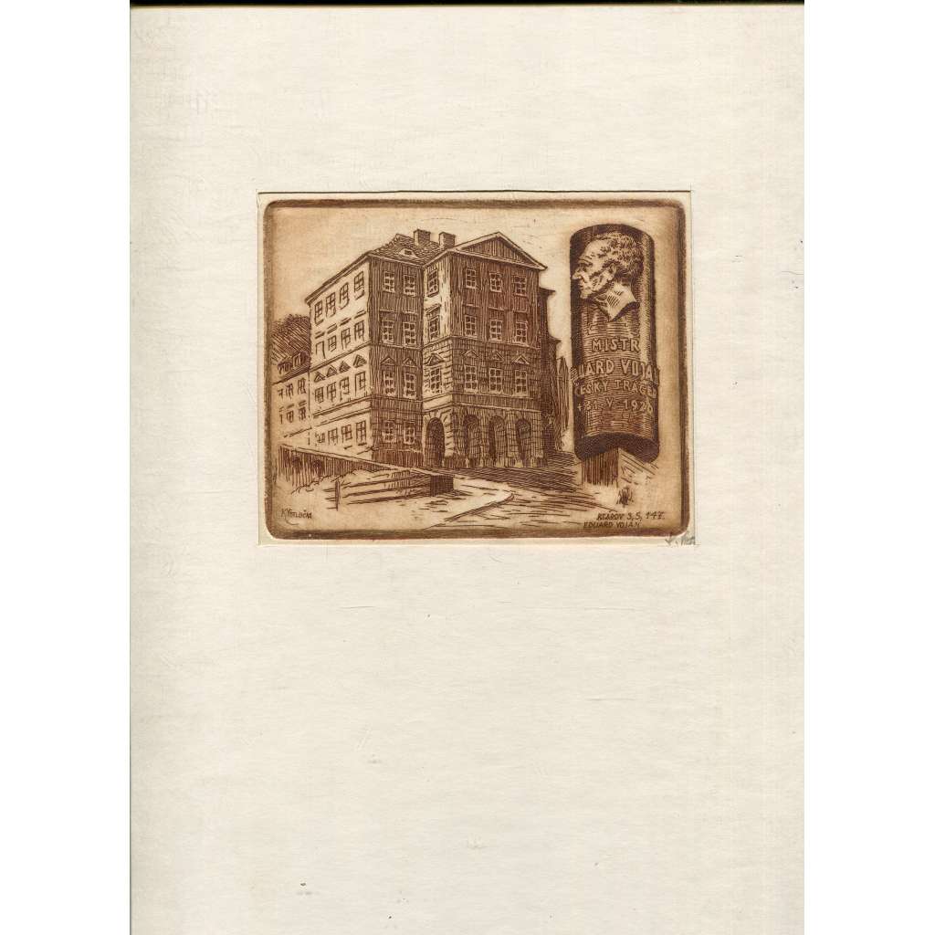 Praha, Klárov, lept (Karel Votlučka)