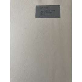 Ilustrace ke knize Oděské povídky 1965, 11x dřevoryt (Jiří Šindler)