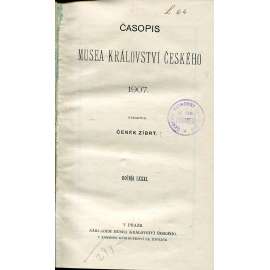 Časopis Musea Království českého 1907