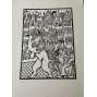 Ilustrace ke knize Ch. Deulina - Pohádky, 1959, 10 x dřevoryt (Jiří Šindler)