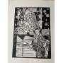 Ilustrace ke knize Ch. Deulina - Pohádky, 1959, 10 x dřevoryt (Jiří Šindler)