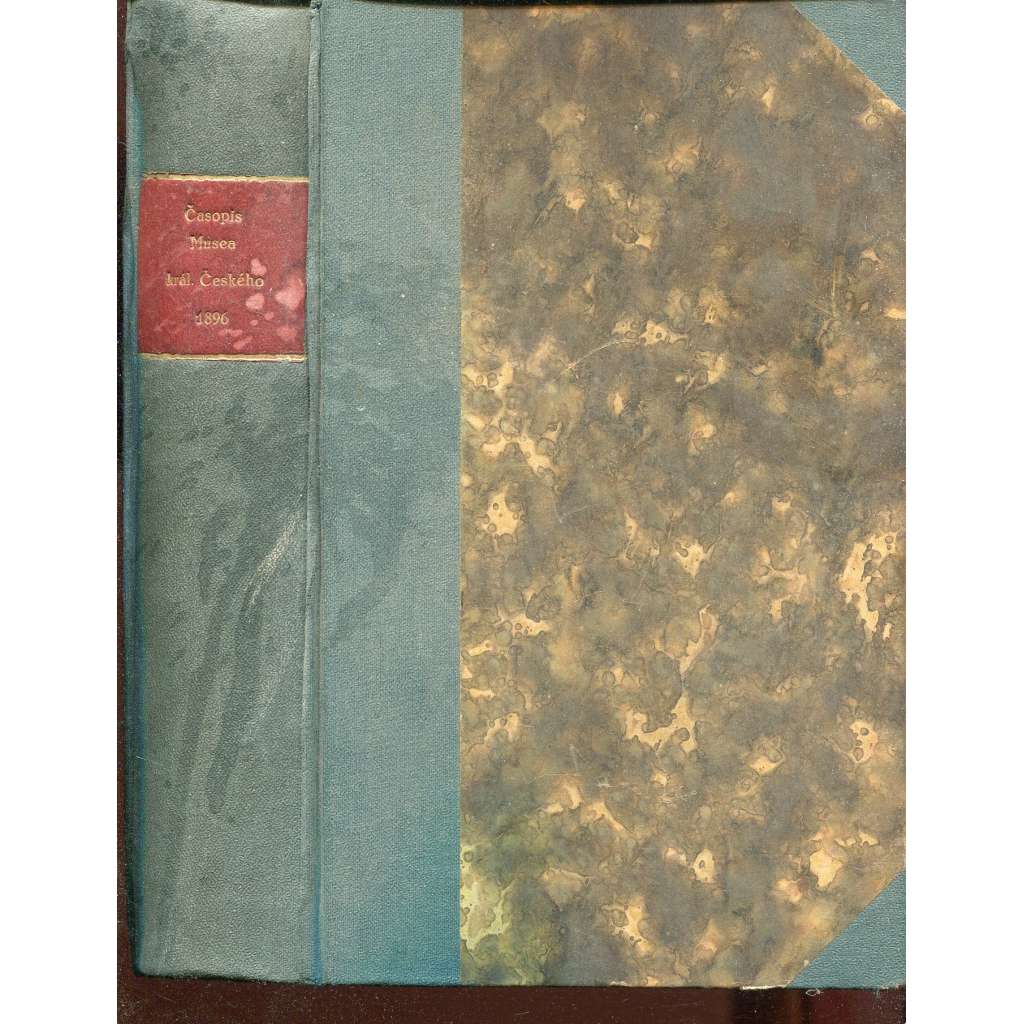 Časopis Musea Království českého 1896