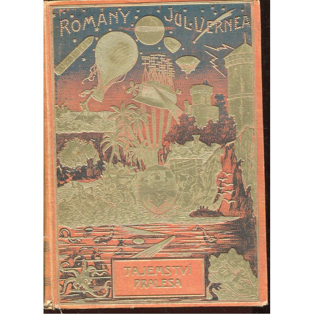 Tajemství pralesa. Osm set mil na řece Amazonce (Romány Jul. Vernea, 1923)