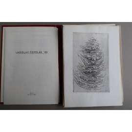 Ladislav Čepelák 60 -album grafik (35 ks)[mj. Jan Moravec, Zuzana Nováčková, Jan Otava, Olga Ptáčková, Lucie Reslerová, Josef Saska, Eva Sendlerová, Jaroslava Severová, Jiří Sozanský, Milada Sukdoláková, Vratislav Ševčík, Milena Šoltészová, Ivan Špirk ad]
