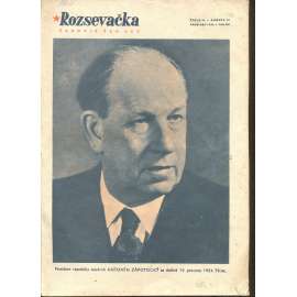 Rozsevačka, ročník 16., číslo 23/1954. Časopis čen KSČ