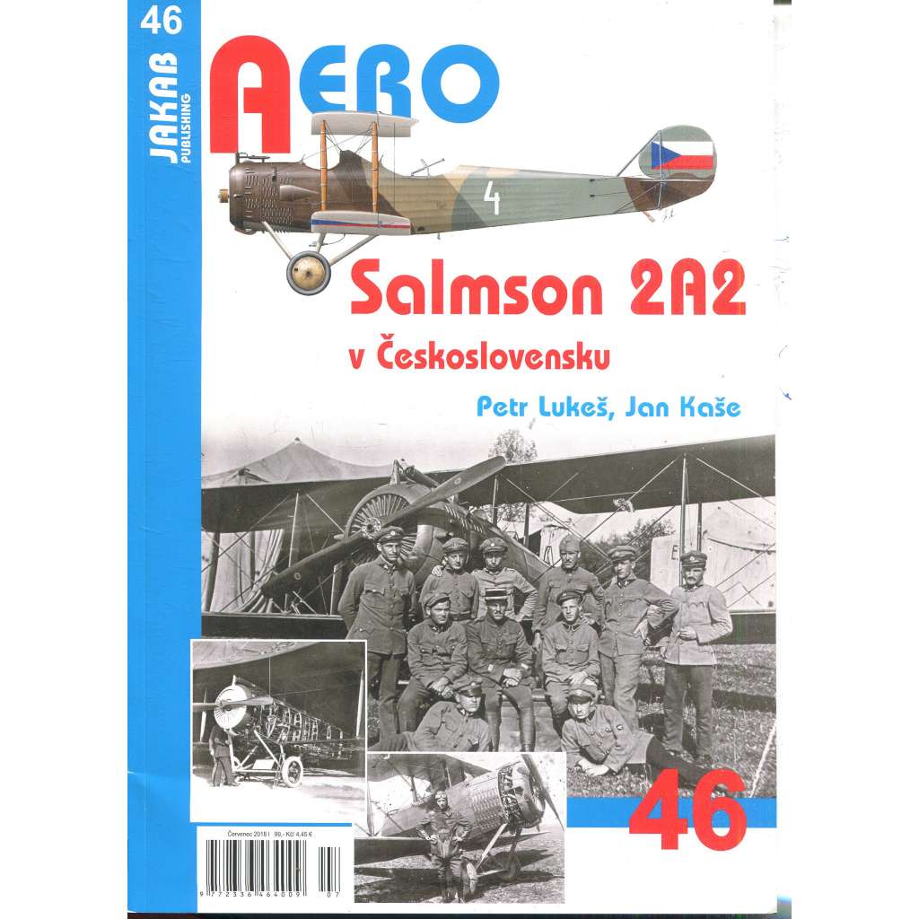 Aero speciál č. 46. Salmson 2A2 v Československu (letadla, letectví)