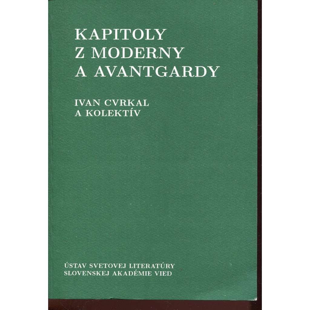 Kapitoly z moderny a avantgardy (text slovensky)