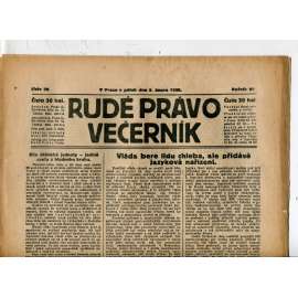 Rudé právo - večerník, ročník VII., číslo 29 (5.2.1926) - staré noviny, 1. republika