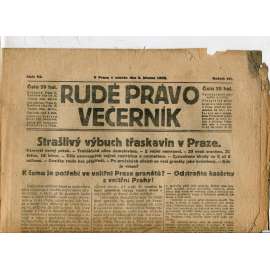 Rudé právo - večerník, ročník VII., číslo 54 (6.3.1926) - staré noviny, 1. republika