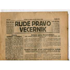 Rudé právo - večerník, ročník VII., číslo 86 (14.4.1926) - staré noviny, 1. republika