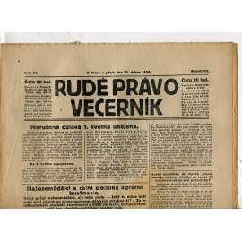 Rudé právo - večerník, ročník VII., číslo 94 (23.4.1926) - staré noviny, 1. republika