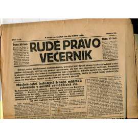 Rudé právo - večerník, ročník VII., číslo 115 (20.5.1926) - staré noviny, 1. republika