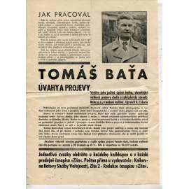 Tomáš Baťa – úvahy a projevy