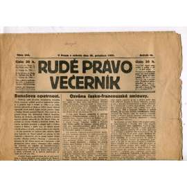 Rudé právo - večerník, ročník IV., číslo 294 (29.12.1923) - staré noviny, 1. republika