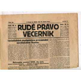 Rudé právo - večerník, ročník V., číslo 48 (27.2.1924) - staré noviny, 1. republika